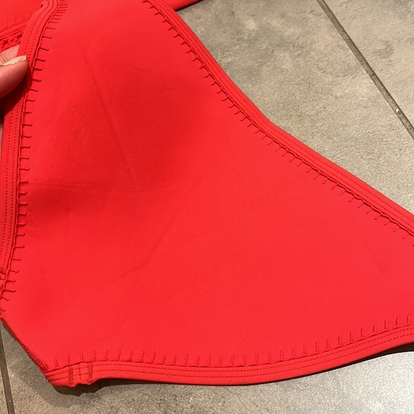 Red Triangl Neoprene Gigi Bikini - Picture 3 of 3